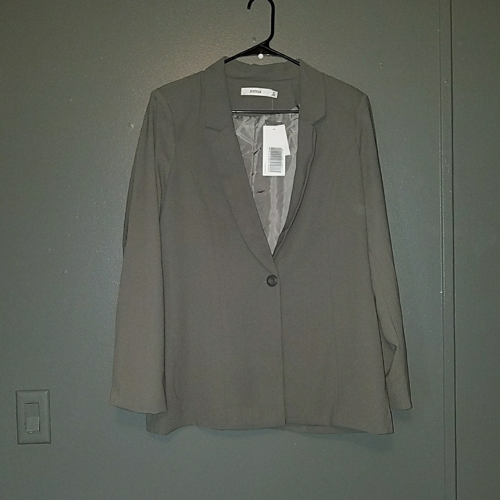 JustFab Gray Blazer.